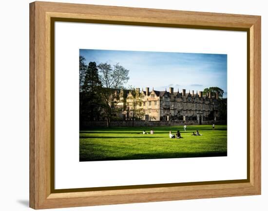 The University of Oxford - Architecture & Building - Oxford - UK - England - United Kingdom-Philippe Hugonnard-Framed Stretched Canvas