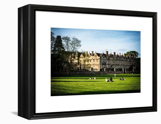 The University of Oxford - Architecture & Building - Oxford - UK - England - United Kingdom-Philippe Hugonnard-Framed Stretched Canvas