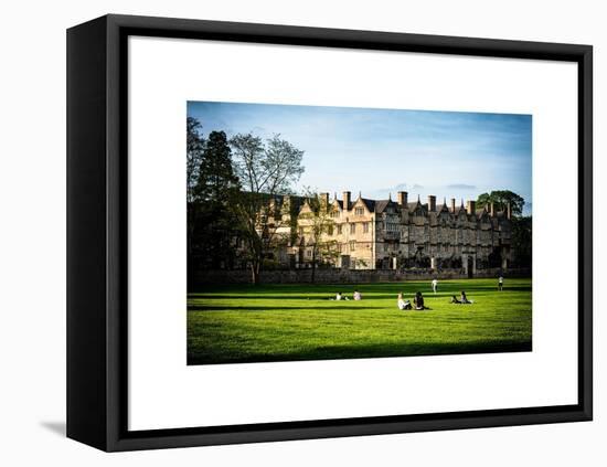 The University of Oxford - Architecture & Building - Oxford - UK - England - United Kingdom-Philippe Hugonnard-Framed Stretched Canvas