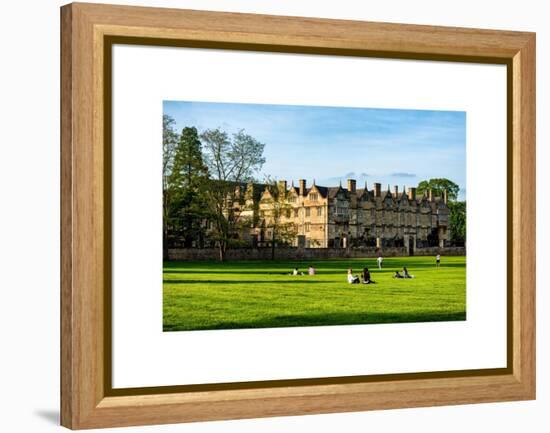 The University of Oxford - Architecture & Building - Oxford - UK - England - United Kingdom-Philippe Hugonnard-Framed Stretched Canvas