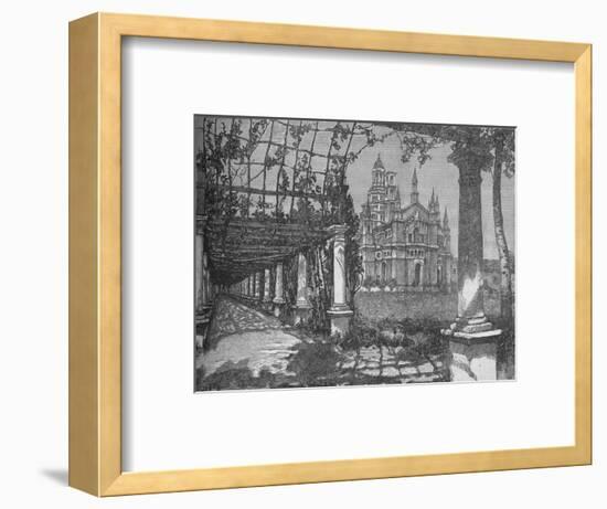 'The University, Pavia', 1902-Unknown-Framed Giclee Print