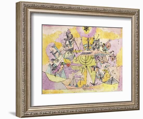 The Unlucky Ships-Paul Klee-Framed Giclee Print