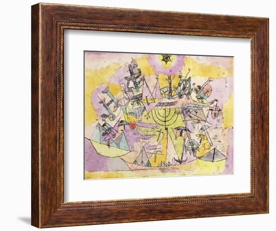 The Unlucky Ships-Paul Klee-Framed Giclee Print