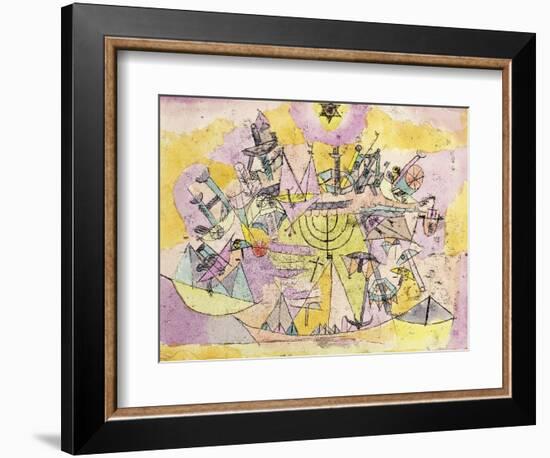 The Unlucky Ships-Paul Klee-Framed Giclee Print