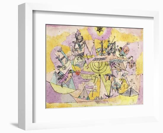 The Unlucky Ships-Paul Klee-Framed Giclee Print