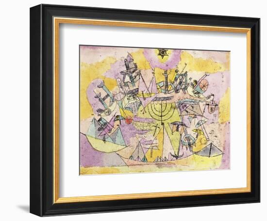 The Unlucky Ships-Paul Klee-Framed Giclee Print