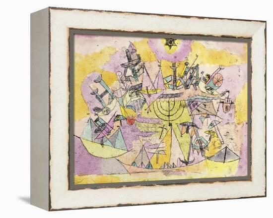 The Unlucky Ships-Paul Klee-Framed Premier Image Canvas