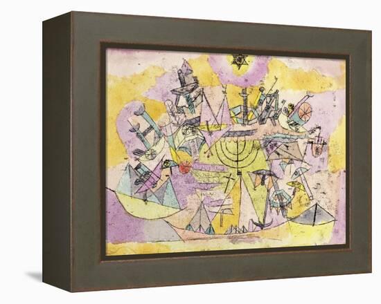 The Unlucky Ships-Paul Klee-Framed Premier Image Canvas