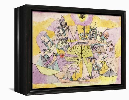 The Unlucky Ships-Paul Klee-Framed Premier Image Canvas