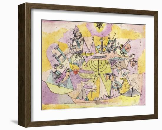 The Unlucky Ships-Paul Klee-Framed Giclee Print