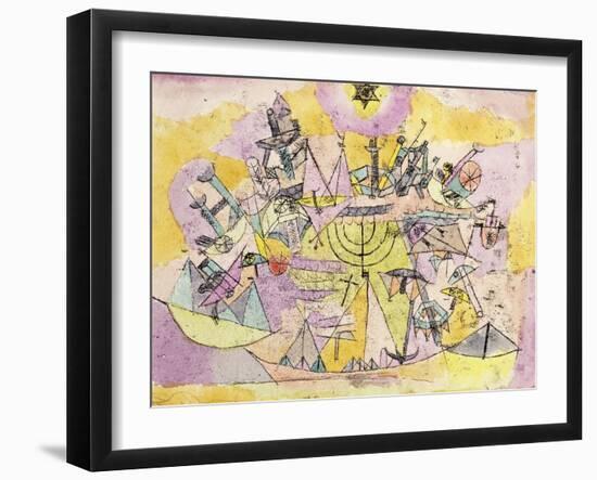 The Unlucky Ships-Paul Klee-Framed Giclee Print