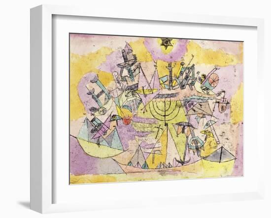 The Unlucky Ships-Paul Klee-Framed Giclee Print