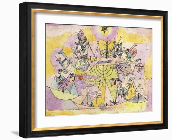 The Unlucky Ships-Paul Klee-Framed Giclee Print