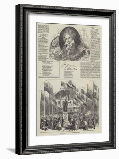 The Unmasking of the Statue-null-Framed Giclee Print