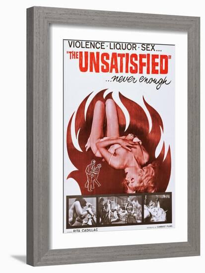 The Unsatisfied-null-Framed Art Print