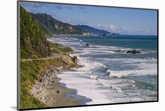 The Untouched West Coast of South Island Between Greymouth and Westport, West Coast, South Island-Michael Runkel-Mounted Photographic Print