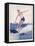 The Unusual Sport of Aquaplaning, a Variation on Water Skiing-Henry Fournier-Framed Premier Image Canvas