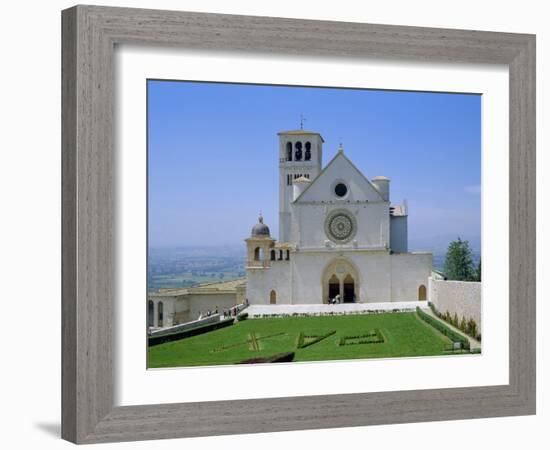 The Upper Church (1182-1226), Basilica of Saint Francis, Assisi, Umbria, Italy-Richard Ashworth-Framed Photographic Print