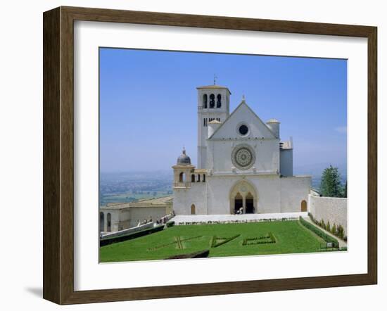 The Upper Church (1182-1226), Basilica of Saint Francis, Assisi, Umbria, Italy-Richard Ashworth-Framed Photographic Print