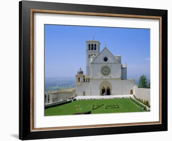 The Upper Church (1182-1226), Basilica of Saint Francis, Assisi, Umbria, Italy-Richard Ashworth-Framed Photographic Print