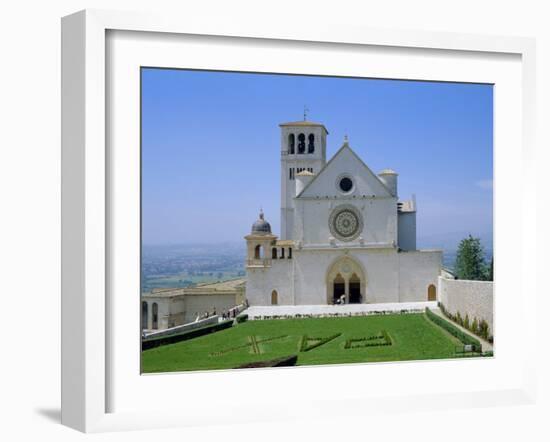 The Upper Church (1182-1226), Basilica of Saint Francis, Assisi, Umbria, Italy-Richard Ashworth-Framed Photographic Print