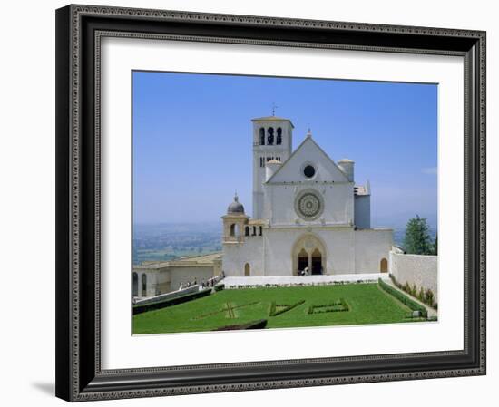 The Upper Church (1182-1226), Basilica of Saint Francis, Assisi, Umbria, Italy-Richard Ashworth-Framed Photographic Print