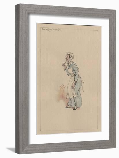 The Upper Domestic, c.1920s-Joseph Clayton Clarke-Framed Giclee Print