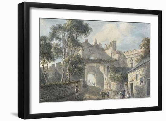 The Upper Gate, Conway, Wales-Paul Sandby-Framed Giclee Print