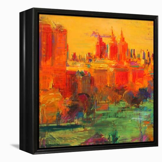 The Upper West Side, 2011-Peter Graham-Framed Premier Image Canvas