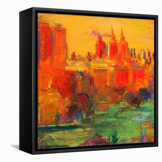 The Upper West Side, 2011-Peter Graham-Framed Premier Image Canvas