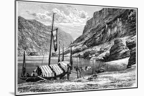 The Upper Yangtse-Kiang, China, 1895-Weber-Mounted Giclee Print