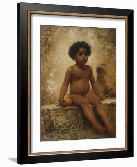 The Urchin-Konstantin Makovsky-Framed Giclee Print