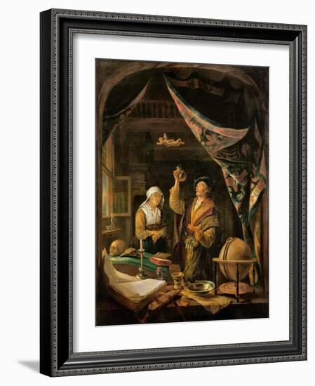 The Urine Doctor-Gerrit or Gerard Dou-Framed Giclee Print