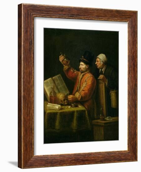 The Urine Examination-Joos Van Craesbeeck-Framed Giclee Print