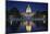 The US Capitol and Reflecting Pool.-Jon Hicks-Mounted Photographic Print