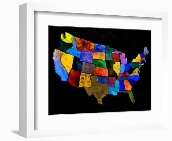 The Usa 22-Pol Ledent-Framed Art Print