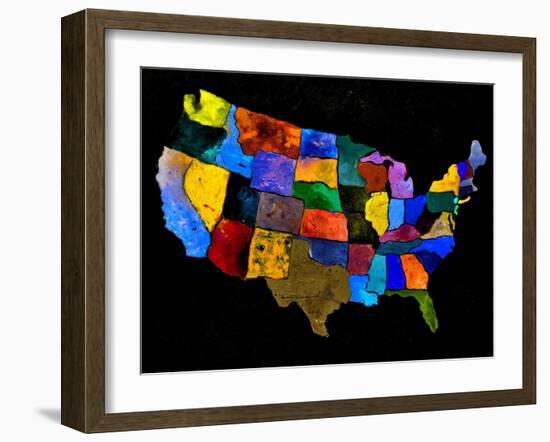 The Usa 22-Pol Ledent-Framed Art Print