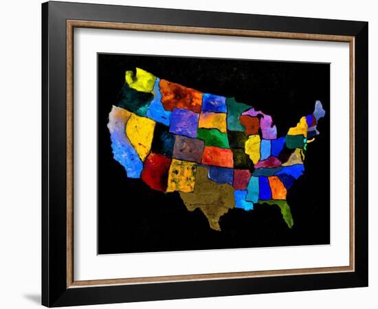 The Usa 22-Pol Ledent-Framed Art Print