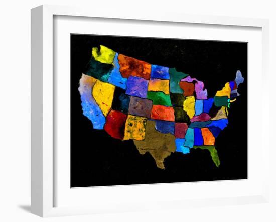 The Usa 22-Pol Ledent-Framed Art Print