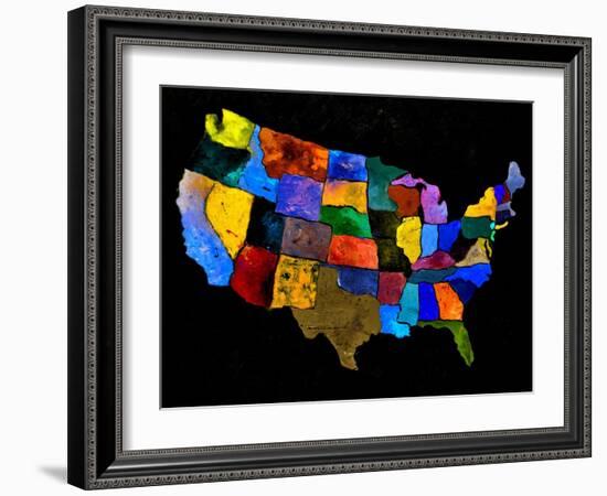 The Usa 22-Pol Ledent-Framed Art Print