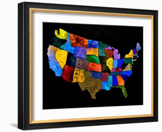 The Usa 22-Pol Ledent-Framed Art Print