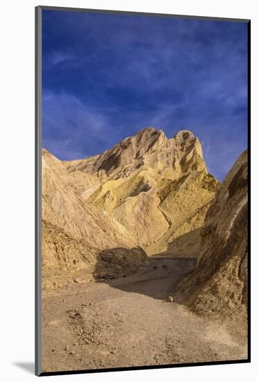 The USA, California, Death Valley National Park, Golden canyon-Udo Siebig-Mounted Photographic Print