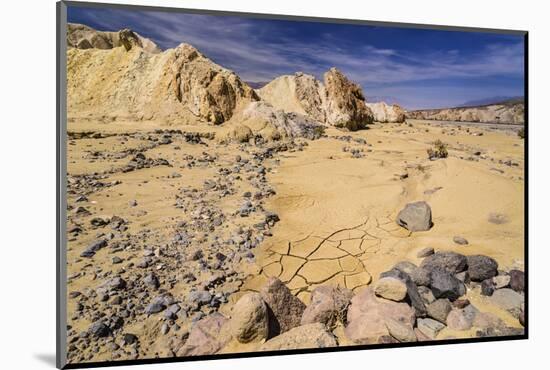 The USA, California, Death Valley National Park, Twenty Mule Team Canyon, Furnace Creek Wash-Udo Siebig-Mounted Photographic Print