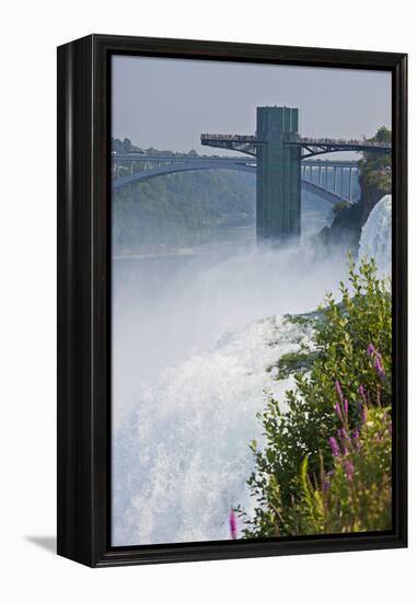 The USA, New York State, Niagara Falls, Lookout-Rainer Mirau-Framed Premier Image Canvas