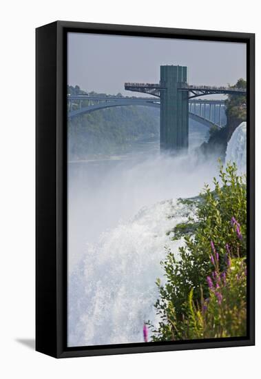 The USA, New York State, Niagara Falls, Lookout-Rainer Mirau-Framed Premier Image Canvas