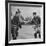 The Usa Team Giving the Swiss a Sweater and a Friendly Handshake before the Game-Mark Kauffman-Framed Premium Photographic Print