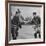 The Usa Team Giving the Swiss a Sweater and a Friendly Handshake before the Game-Mark Kauffman-Framed Premium Photographic Print