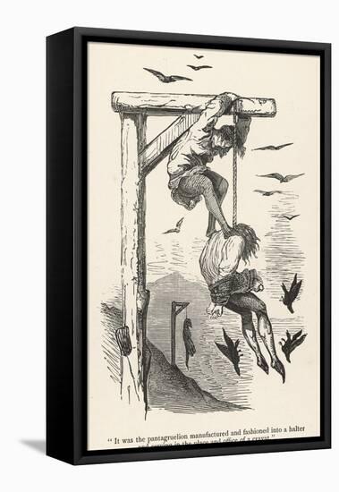 The Uses of Pantagruelion-Gustave Dor?-Framed Premier Image Canvas