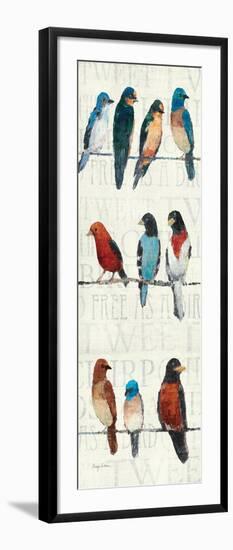 The Usual Suspects Panel I-Avery Tillmon-Framed Art Print