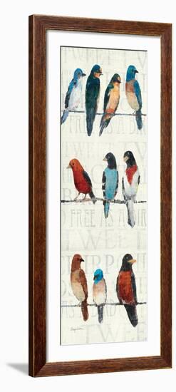 The Usual Suspects Panel I-Avery Tillmon-Framed Art Print